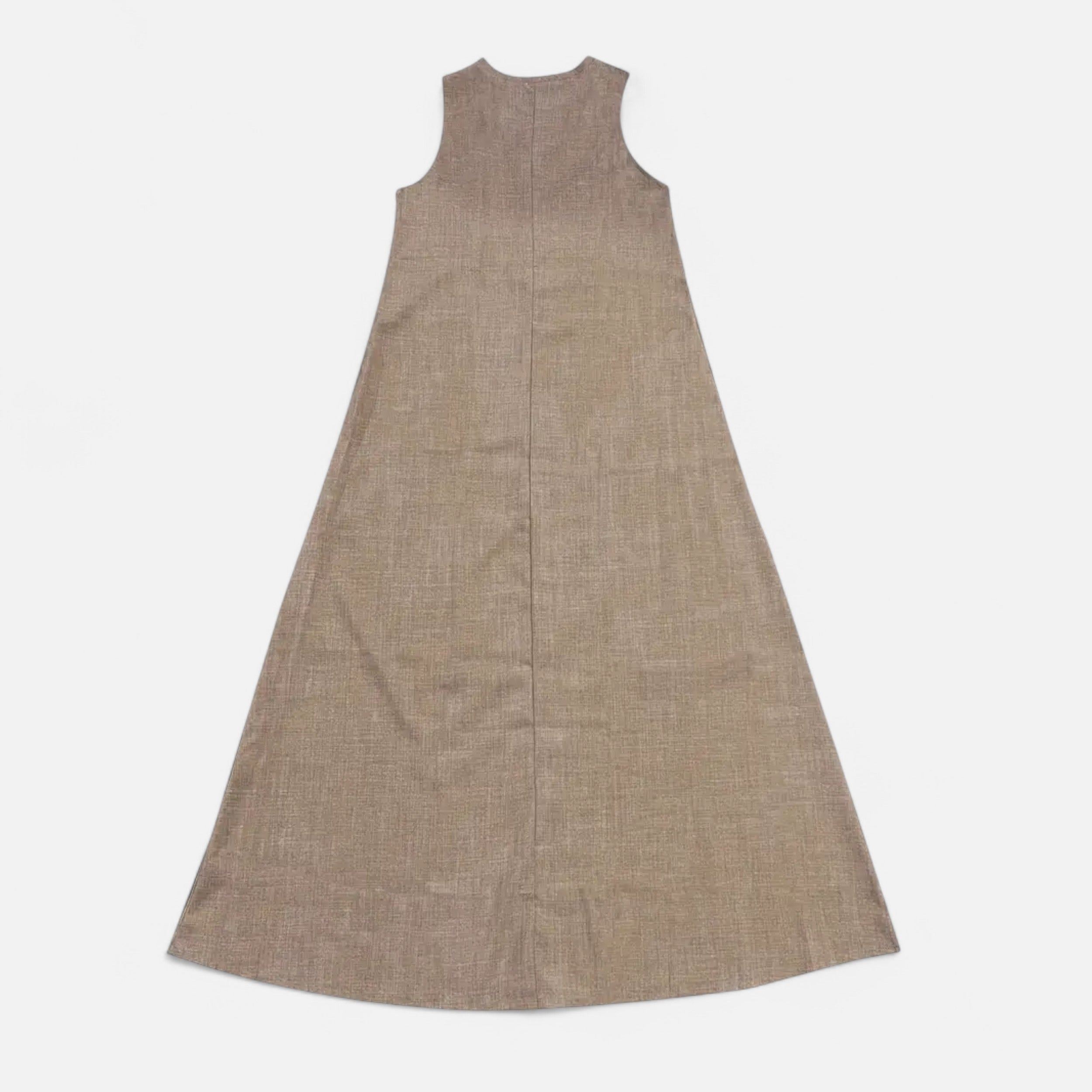 Velqlo | Women’s V-Neck Sleeveless Dress – Soft Lightweight Elegance
