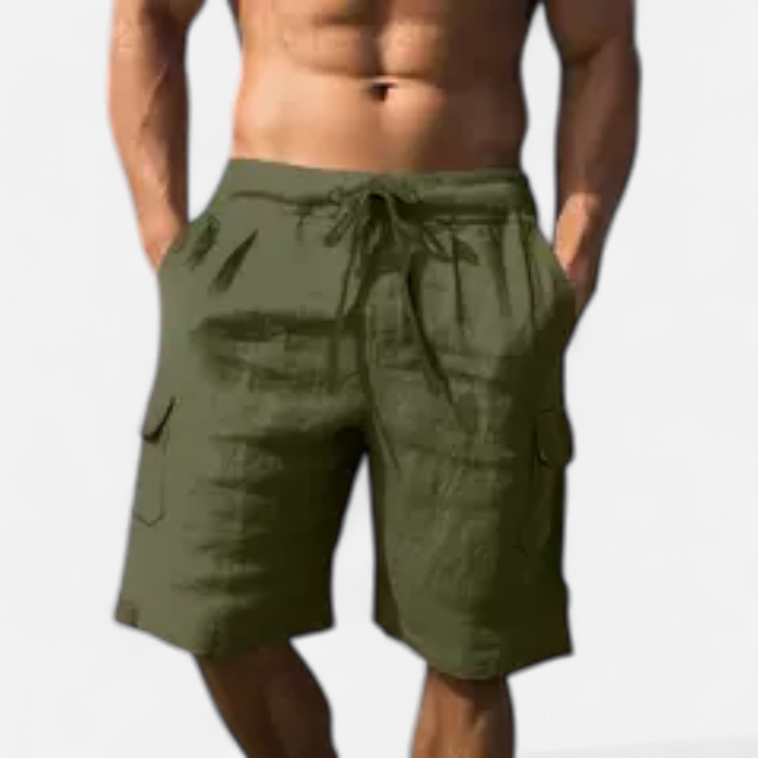 Velqlo | Men’s Heavy-Duty Work Shorts – Utility Cargo Design