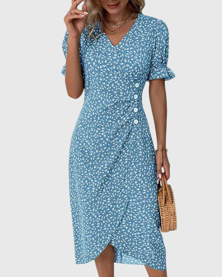 Kataryna | Robe Midi d'Été Confortable