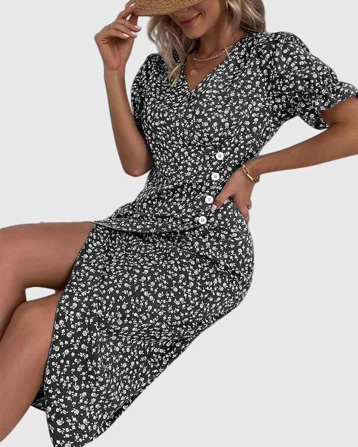 Kataryna | Robe Midi d'Été Confortable