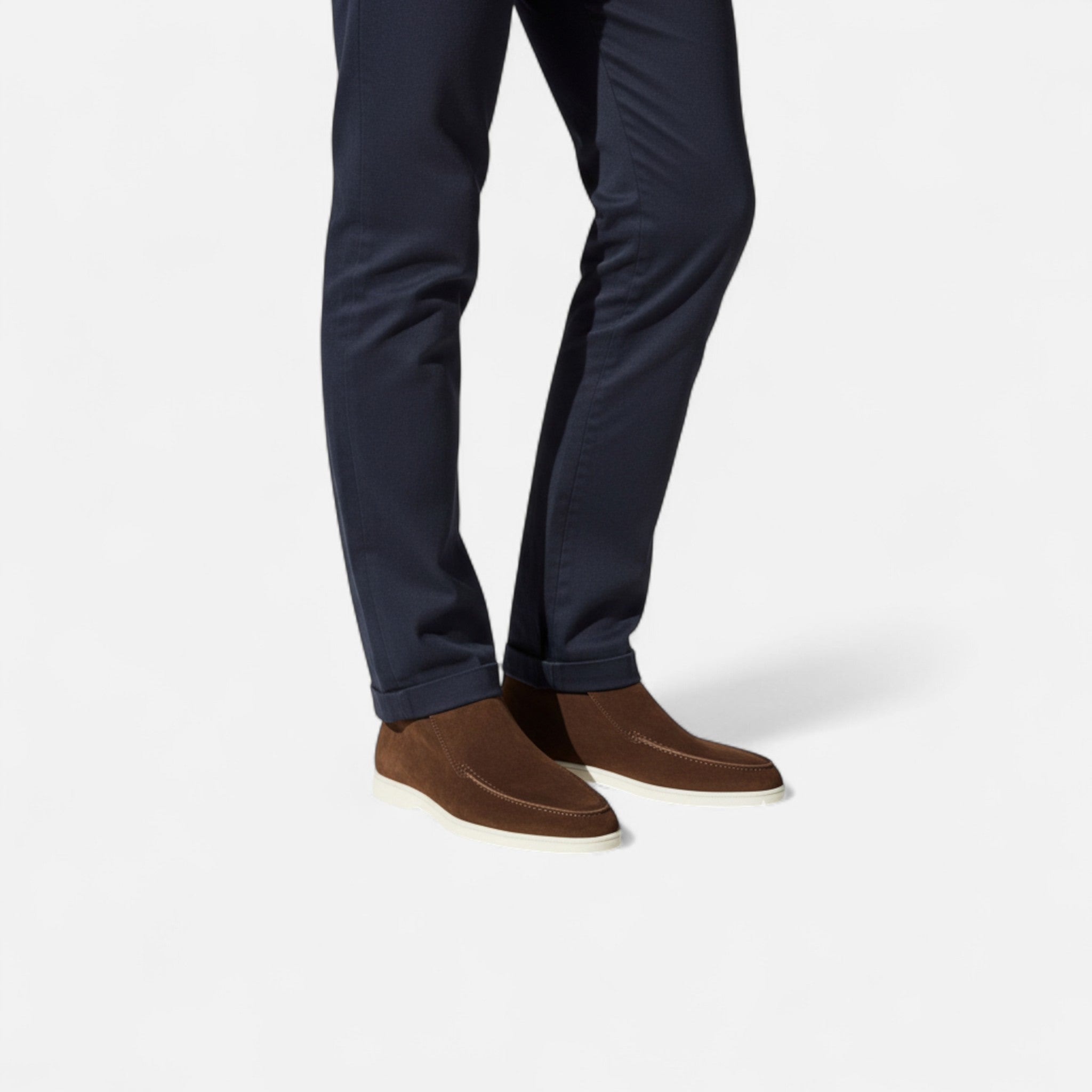 Velqlo | Mocassins en Suède pour Hommes – Confort Slip-On pour une Tenue Smart Casual