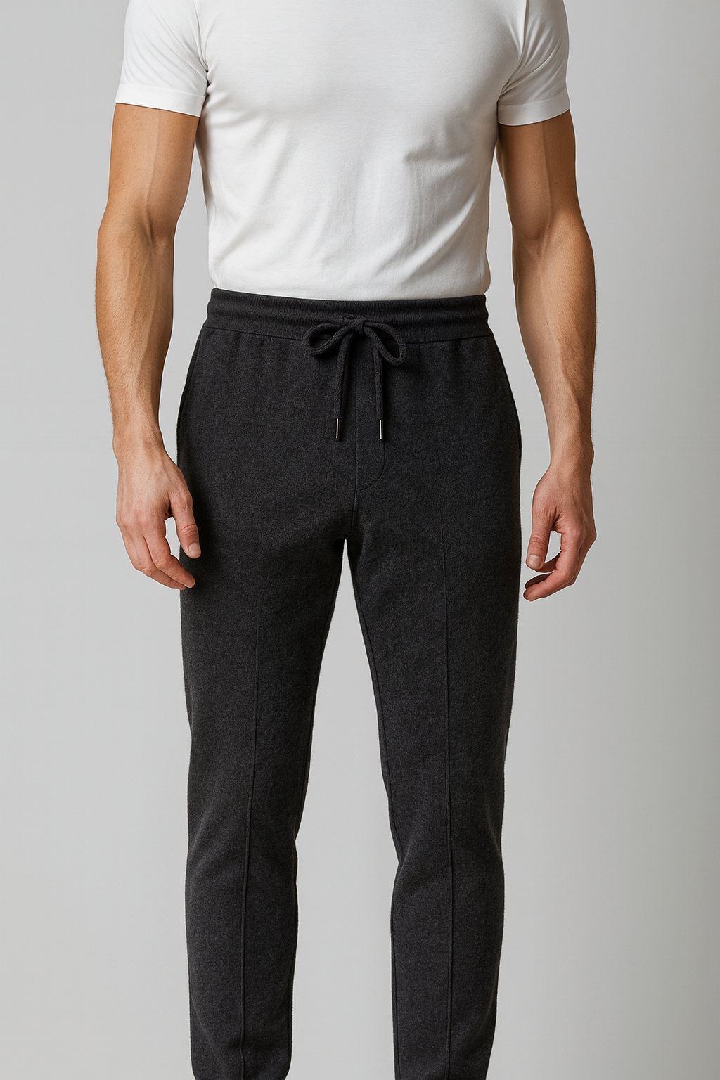 Pantalon en Laine Tricoté pour Hommes Velqlo
