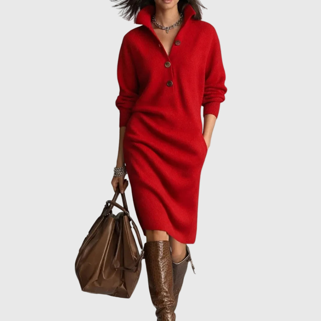 Elena | Robe Mini Douce et Flatteuse