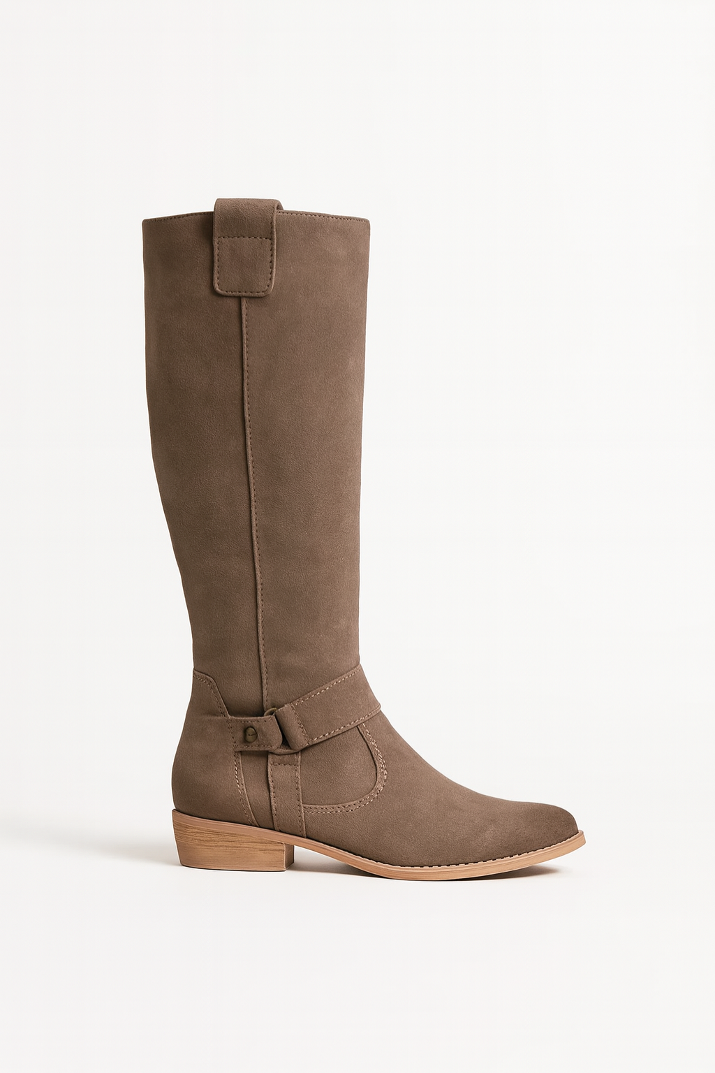 Velqlo | Bottes de randonnée pour femmes en faux suède hauteur genou