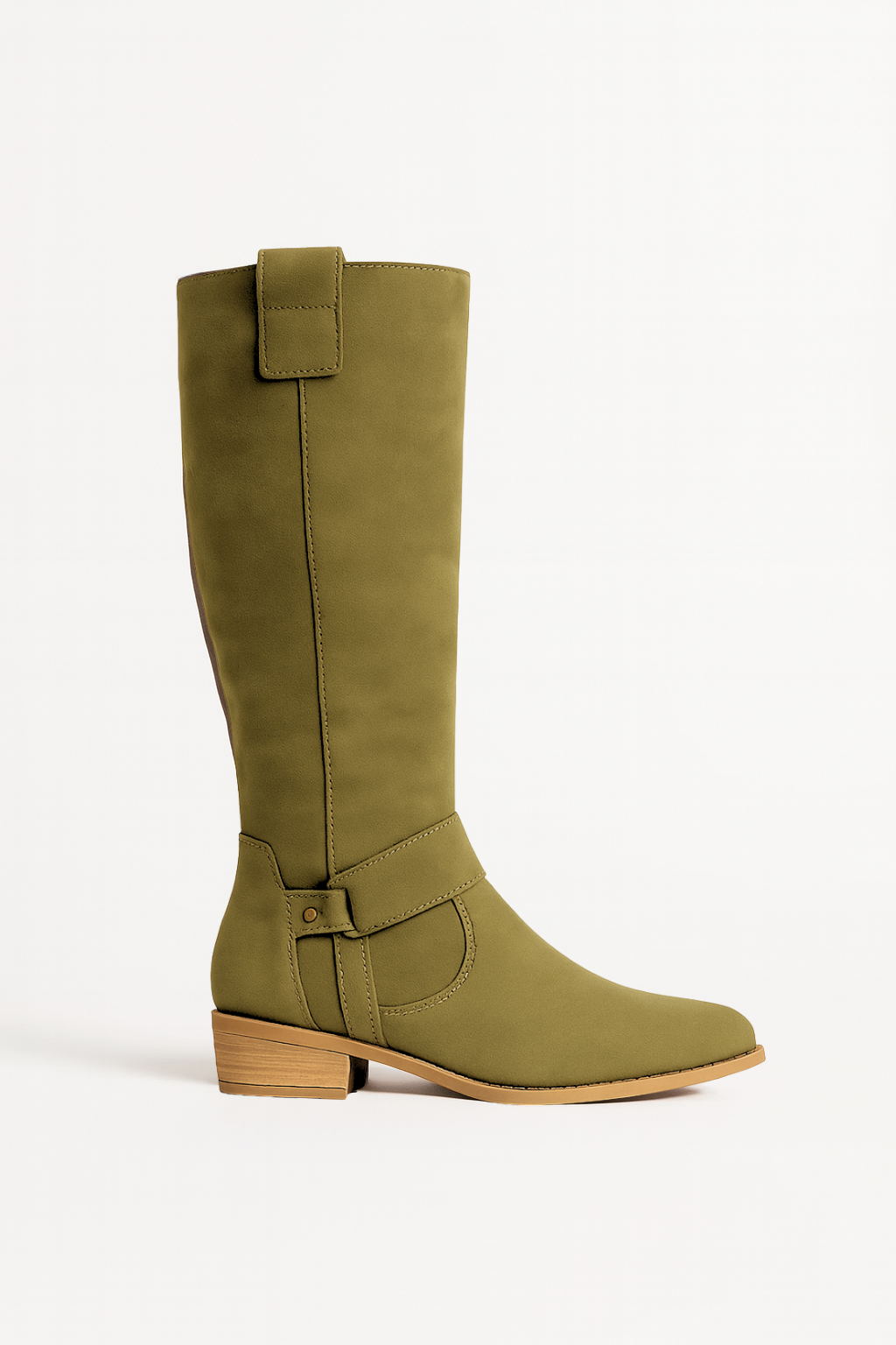 Velqlo | Bottes de randonnée pour femmes en faux suède hauteur genou