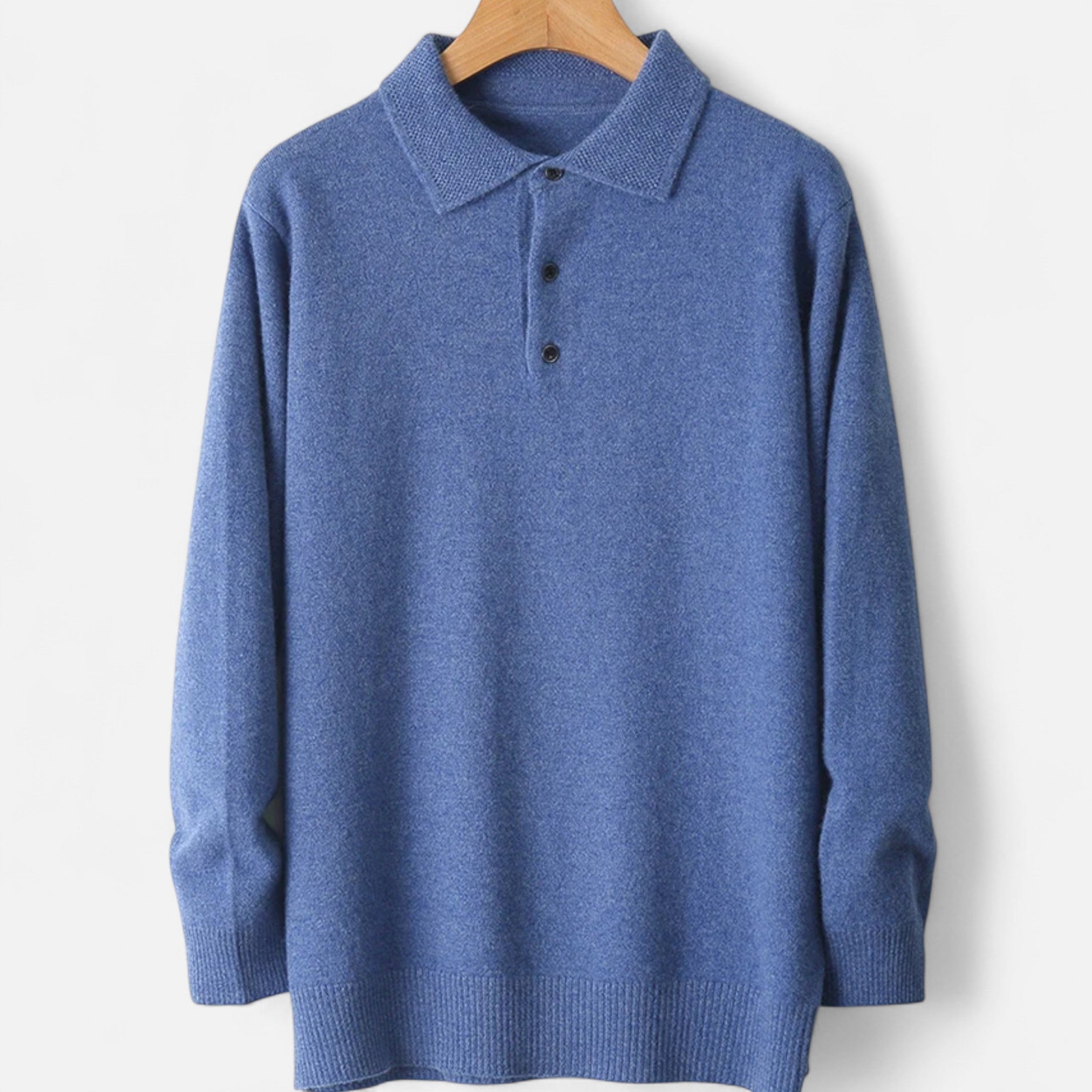Velqlo | Pull Polo en Laine Mérinos pour Hommes