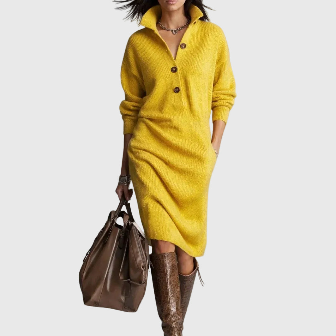 Elena | Robe Mini Douce et Flatteuse