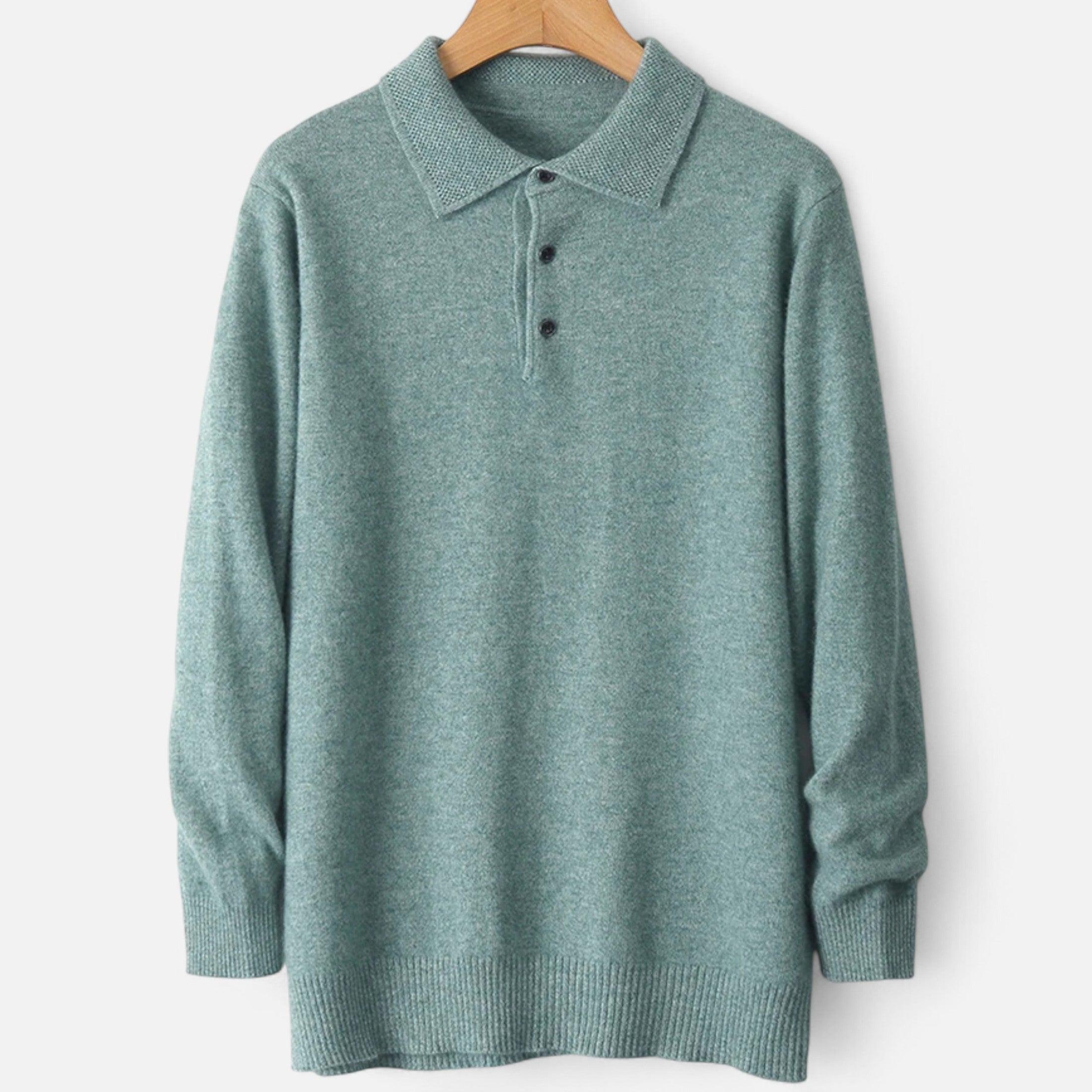 Velqlo | Pull Polo en Laine Mérinos pour Hommes