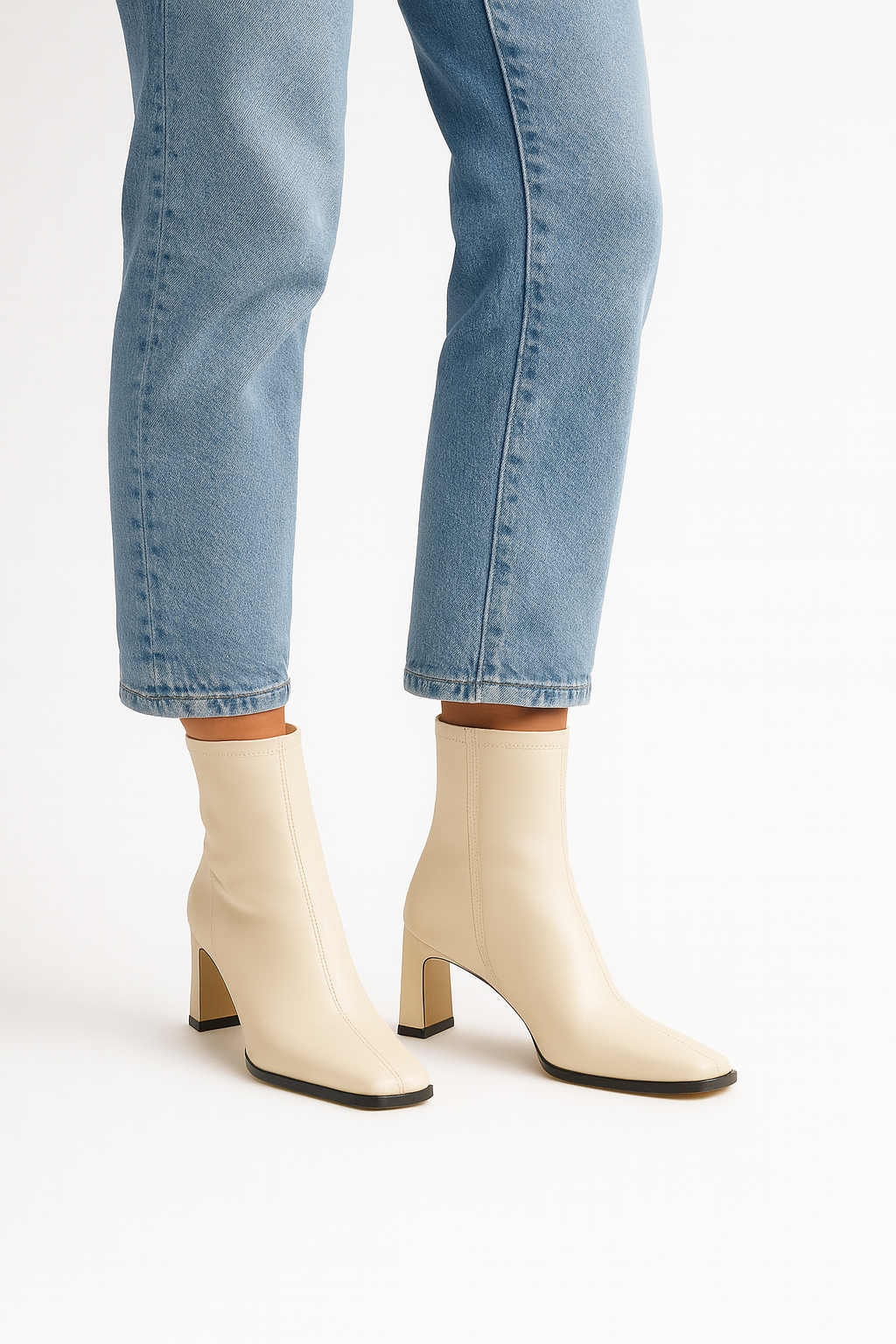 Bottines pour femmes Velqlo avec talon bloc