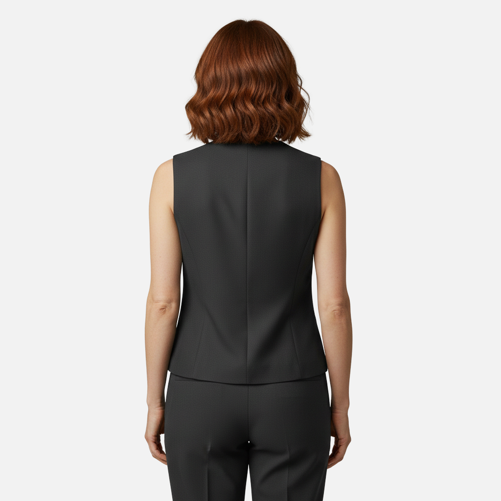 Velqlo | Blazer sans manches slim fit pour femme Style intemporel et ajusté