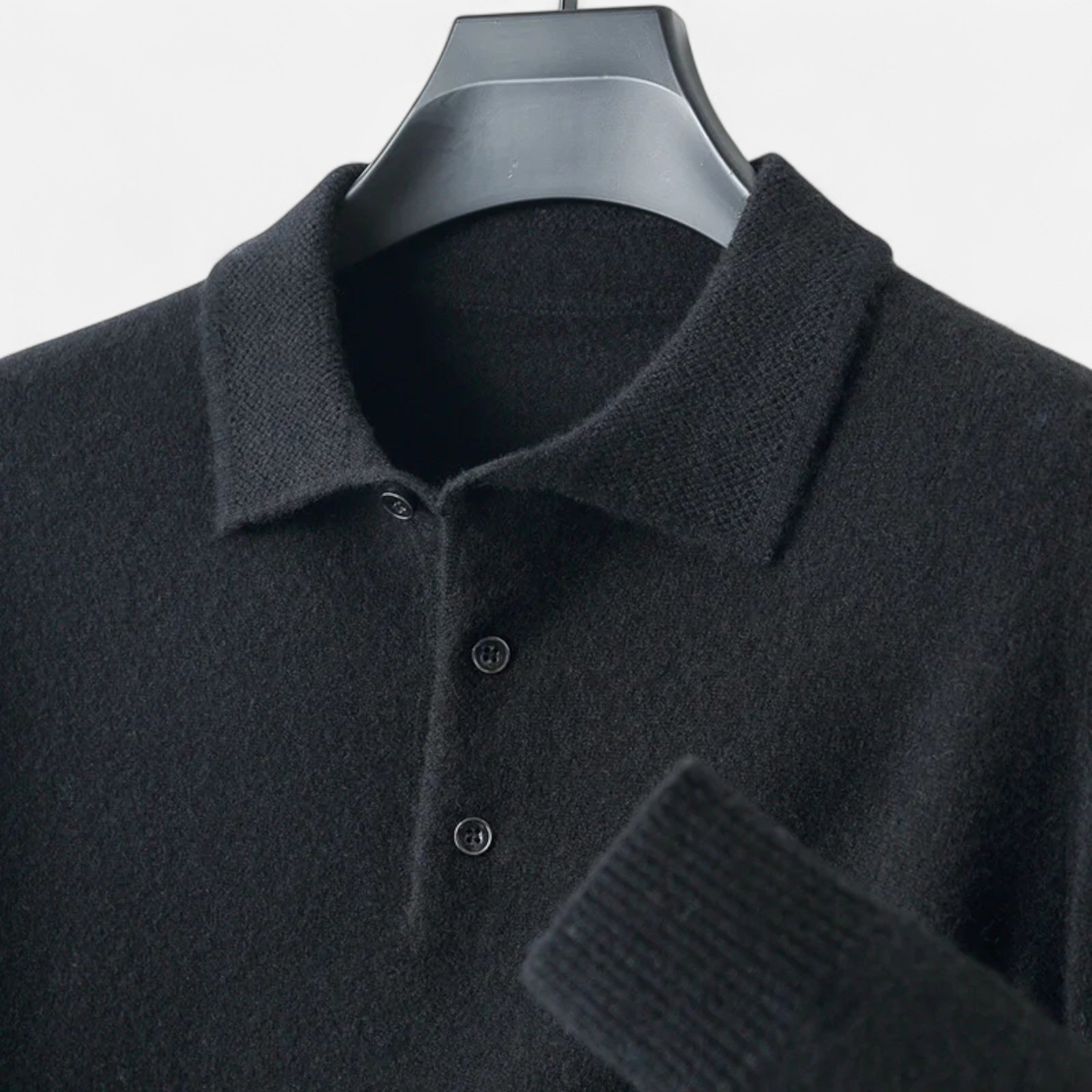 Velqlo | Pull Polo en Laine Mérinos pour Hommes