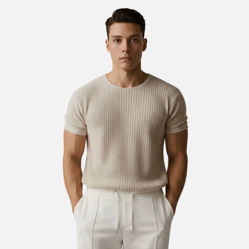 Velqlo | T-shirt coton maille homme