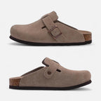 Velqlo | Mules en cuir liège pour femmes