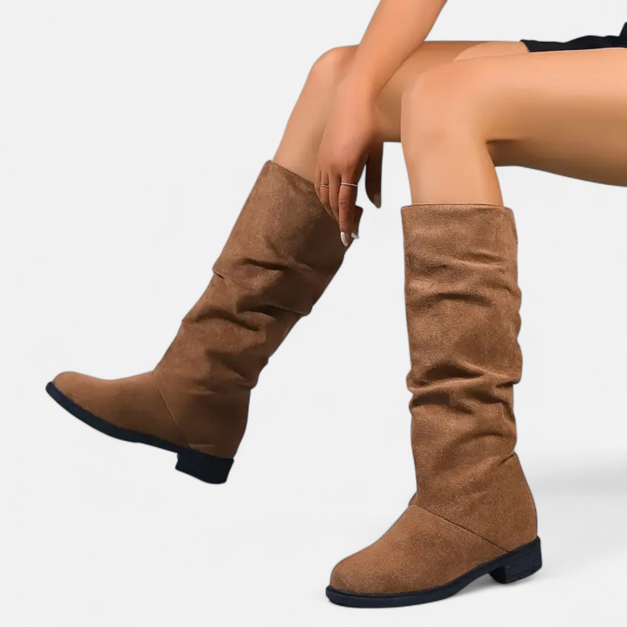 Velqlo | Bottes mi-mollet décontractées pour femmes