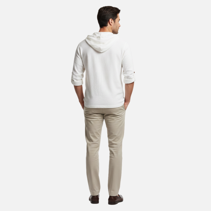 Velqlo | Chemise à capuche homme – Coupe décontractée