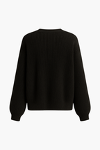 Cardigan en Tricot à Col V pour Femmes Velqlo