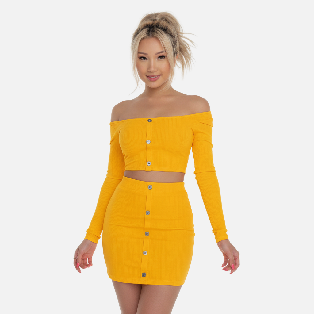 Velqlo | Ensemble jupe moulante élégant pour femme, idéal pour les occasions spéciales