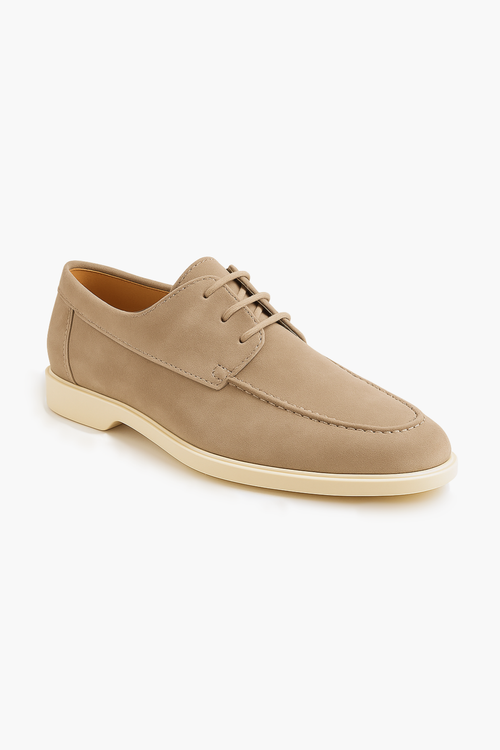 Chaussures à lacets en daim pour hommes Velqlo