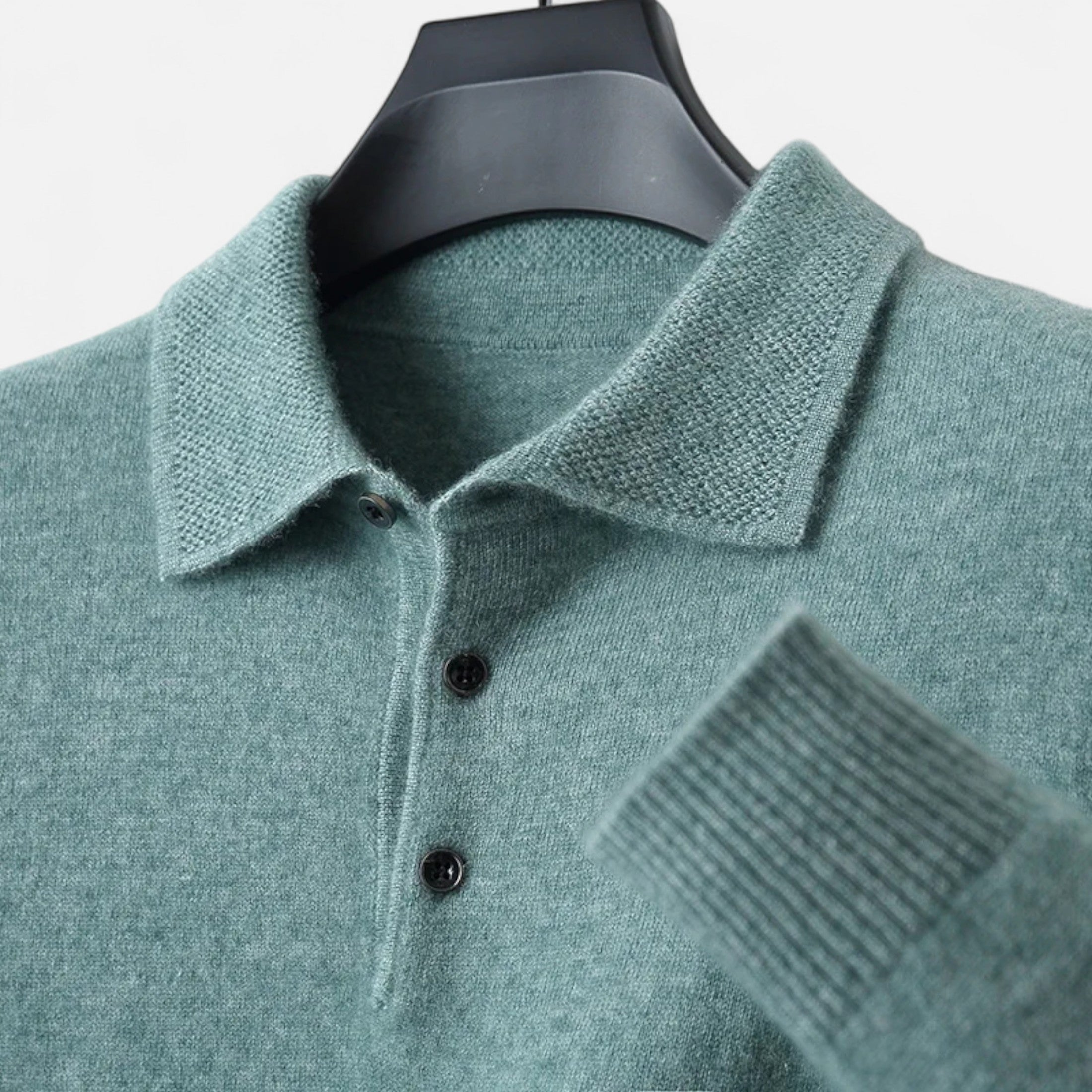 Velqlo | Pull Polo en Laine Mérinos pour Hommes