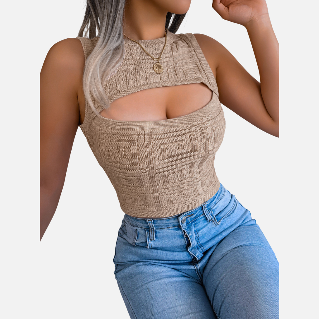 Velqlo | Top court respirant pour femme coupe ajustée