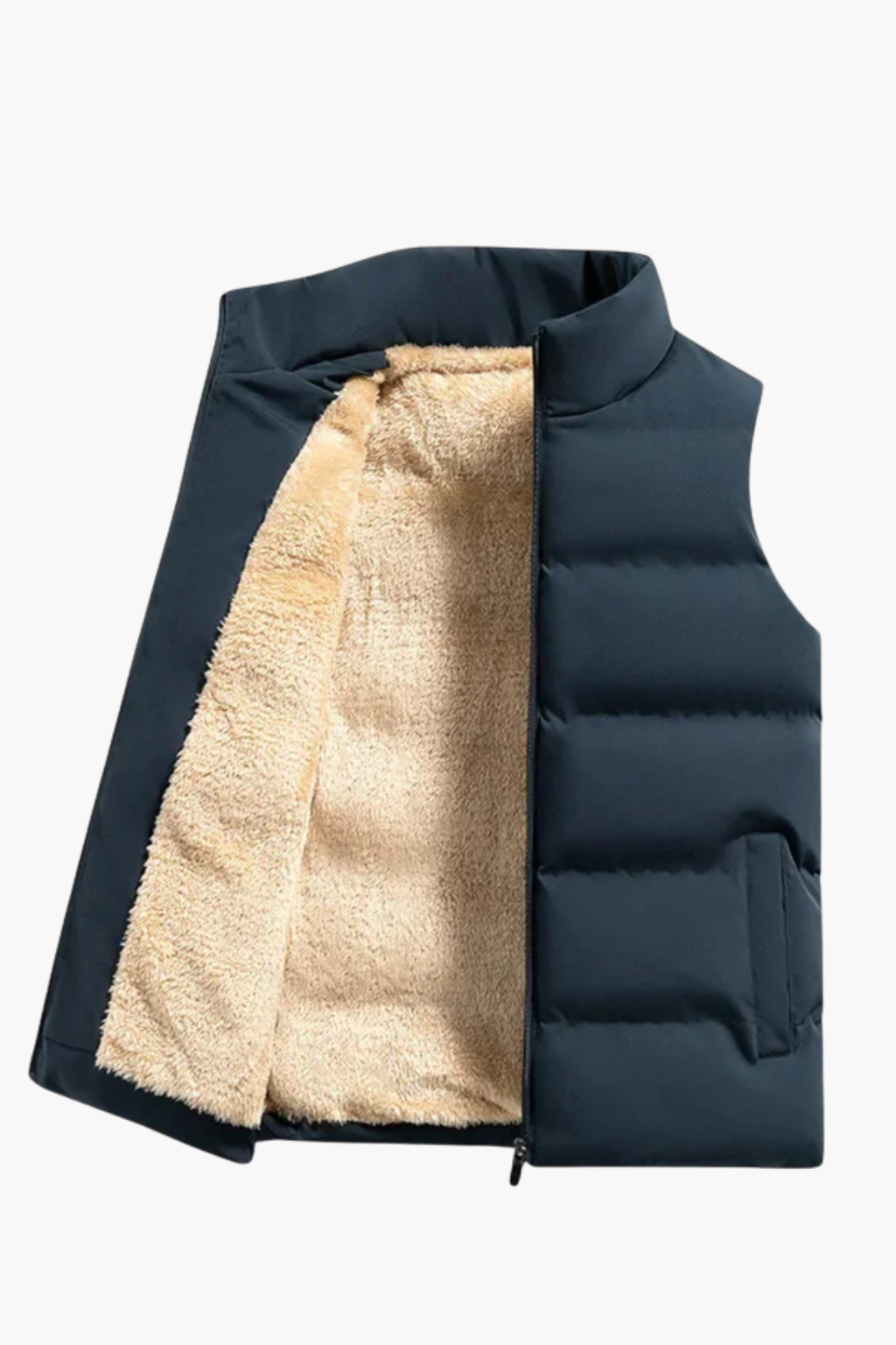 Gilet pour hommes Velqlo avec doublure en polaire