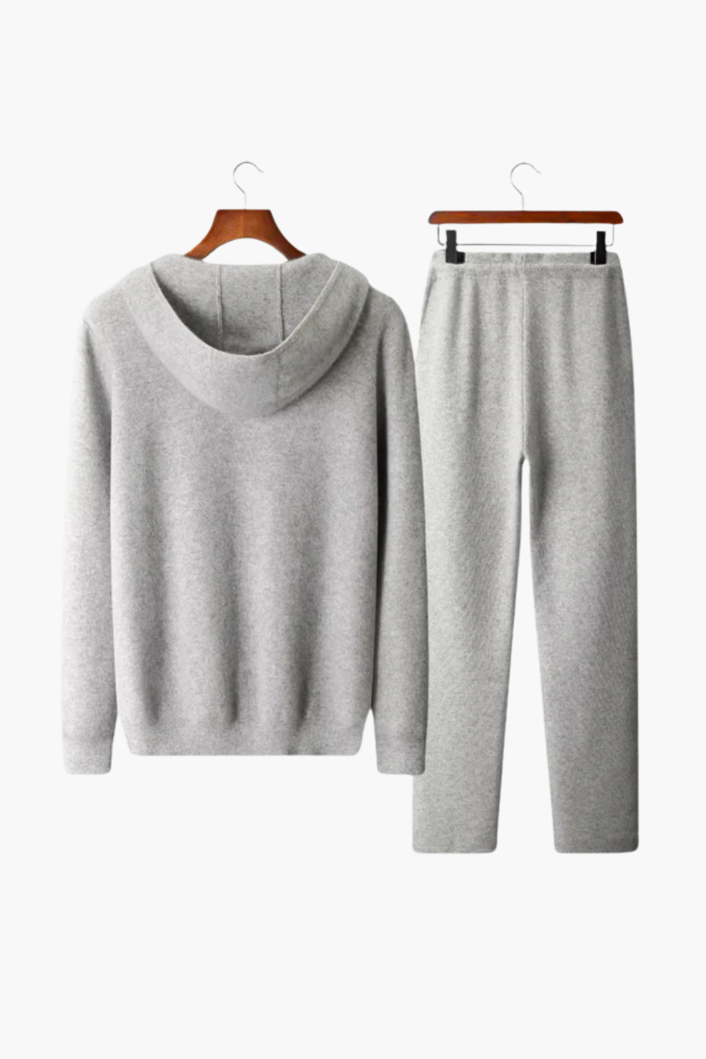 Ensemble de détente à capuche en mérinos pour homme Velqlo – Tricot en laine