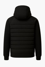 Veste à Capuche en Duvet pour Hommes Velqlo – Remplissage en Duvet de Canard Matelassé