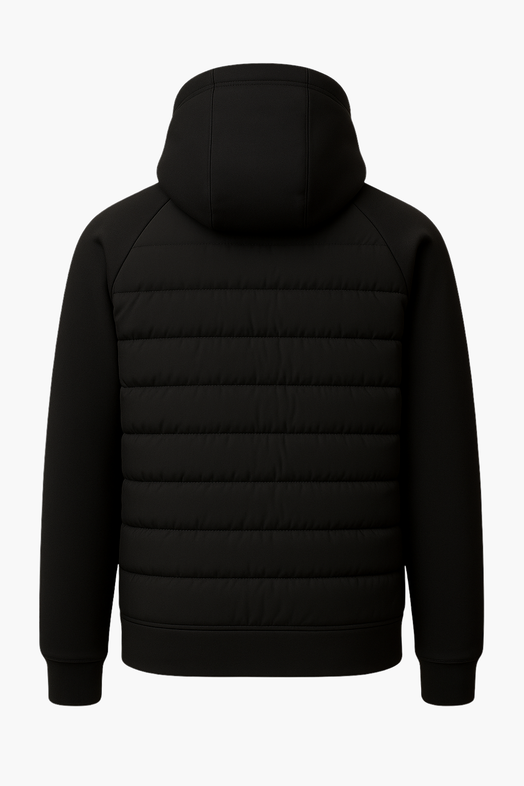 Veste à Capuche en Duvet pour Hommes Velqlo – Remplissage en Duvet de Canard Matelassé