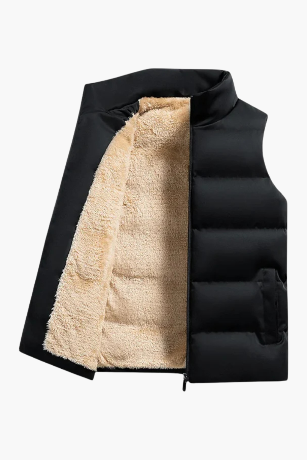 Gilet pour hommes Velqlo avec doublure en polaire