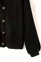 Cardigan en Tricot à Col V pour Femmes Velqlo