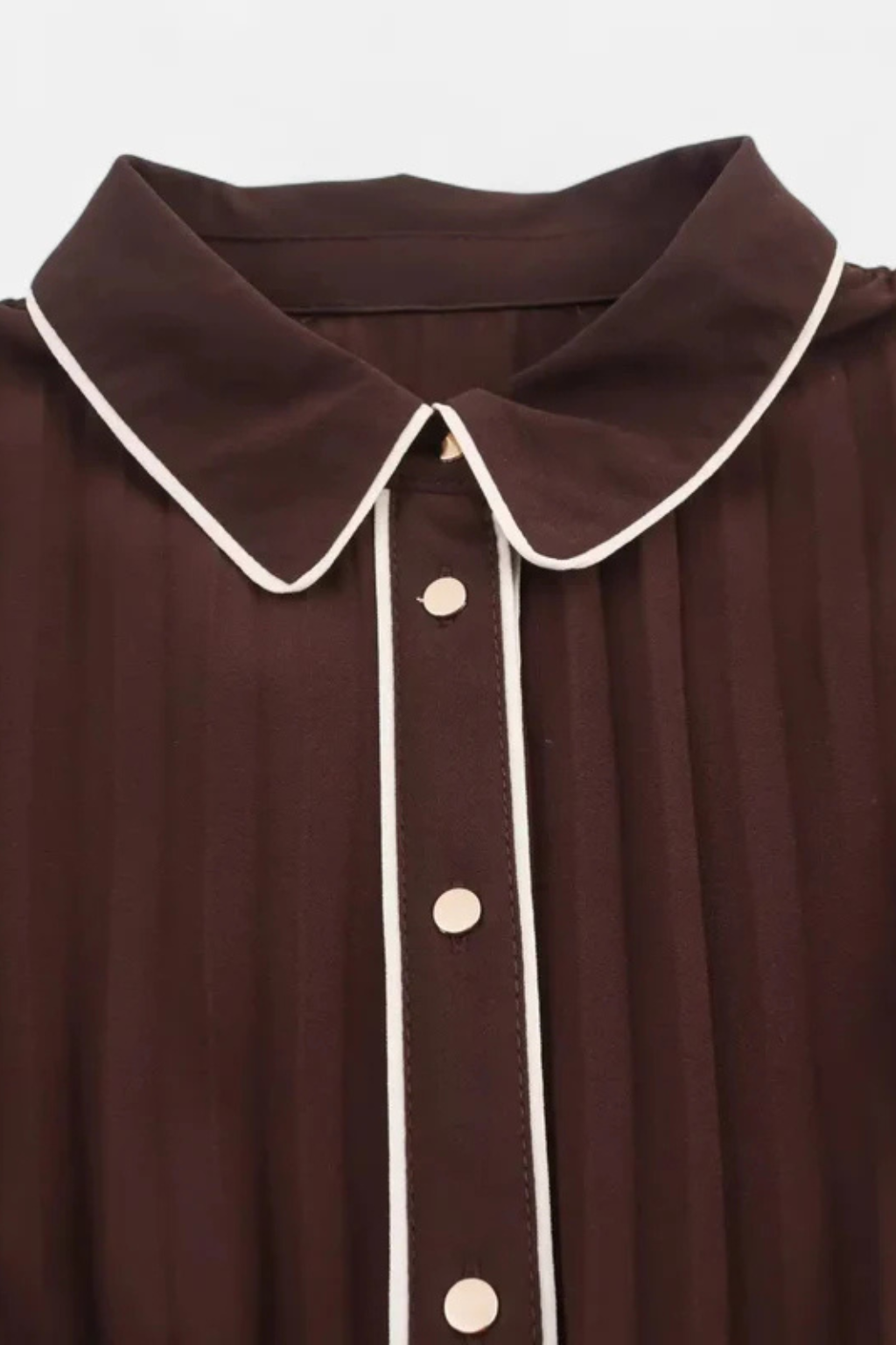 Robe Midi à Manches Longues Ceinturée Velqlo pour Femme