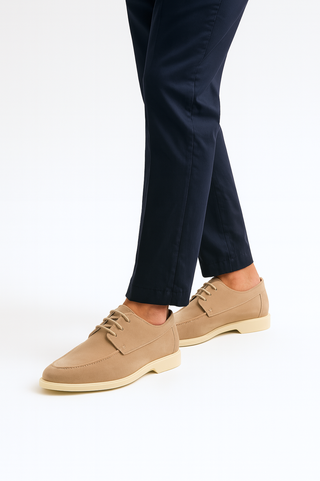 Chaussures à lacets en daim pour hommes Velqlo