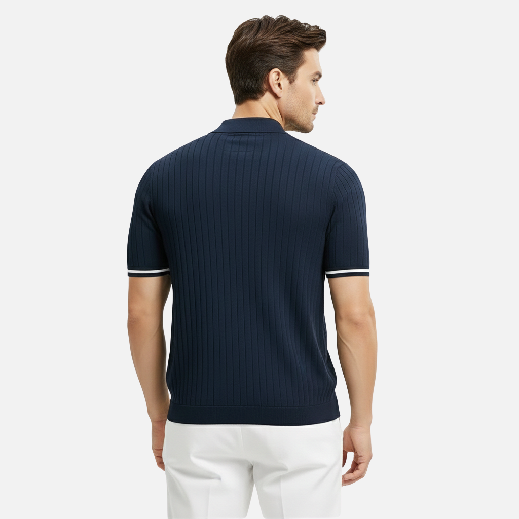 Velqlo | Polo d'été léger pour homme coupe ajustée