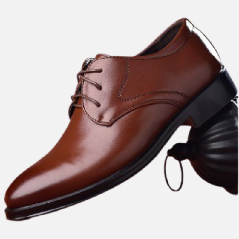 Velqlo | Chaussures Derby en Cuir – L'Essence de l'Élégance Masculine Homme
