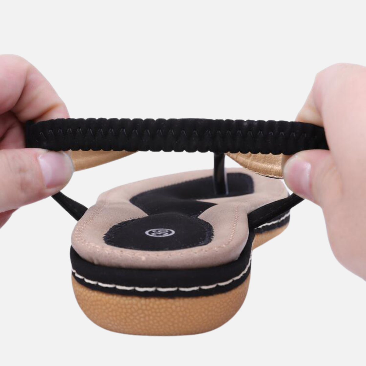 Velqlo | Sandales plateforme décontractées pour femme avec bride à la cheville