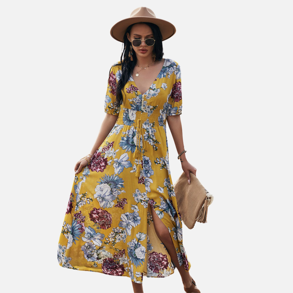 Velqlo | Robe d'été légère pour femme, idéale pour les vacances