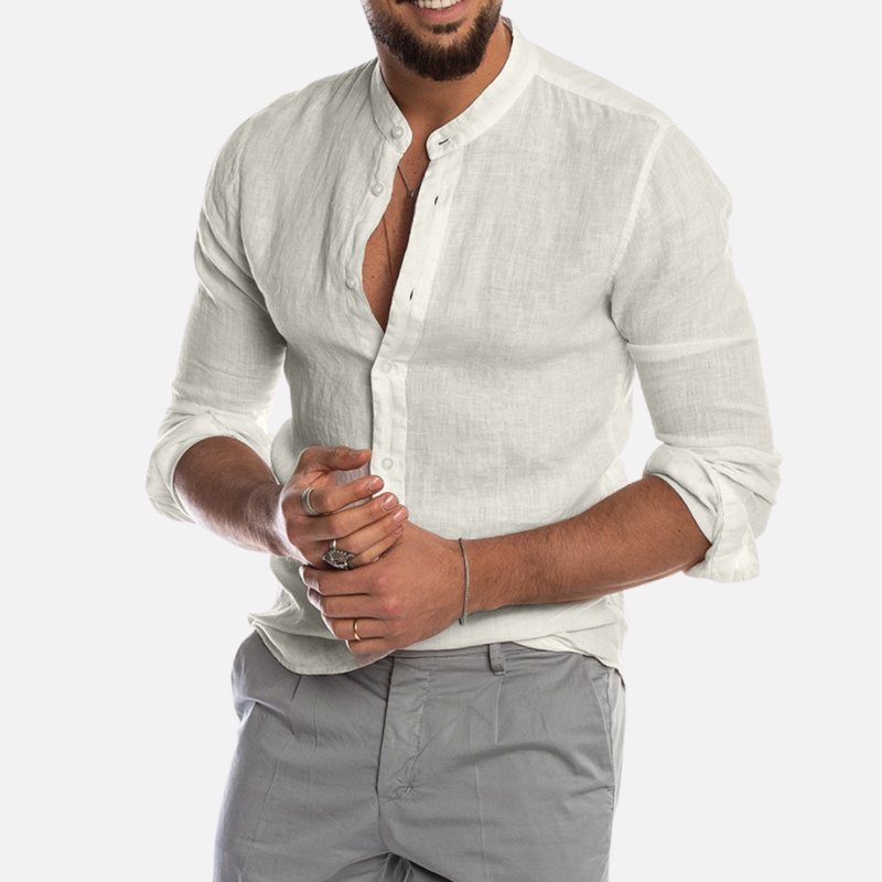 Velqlo | Chemise d’été pour homme fabrication italienne coupe classique