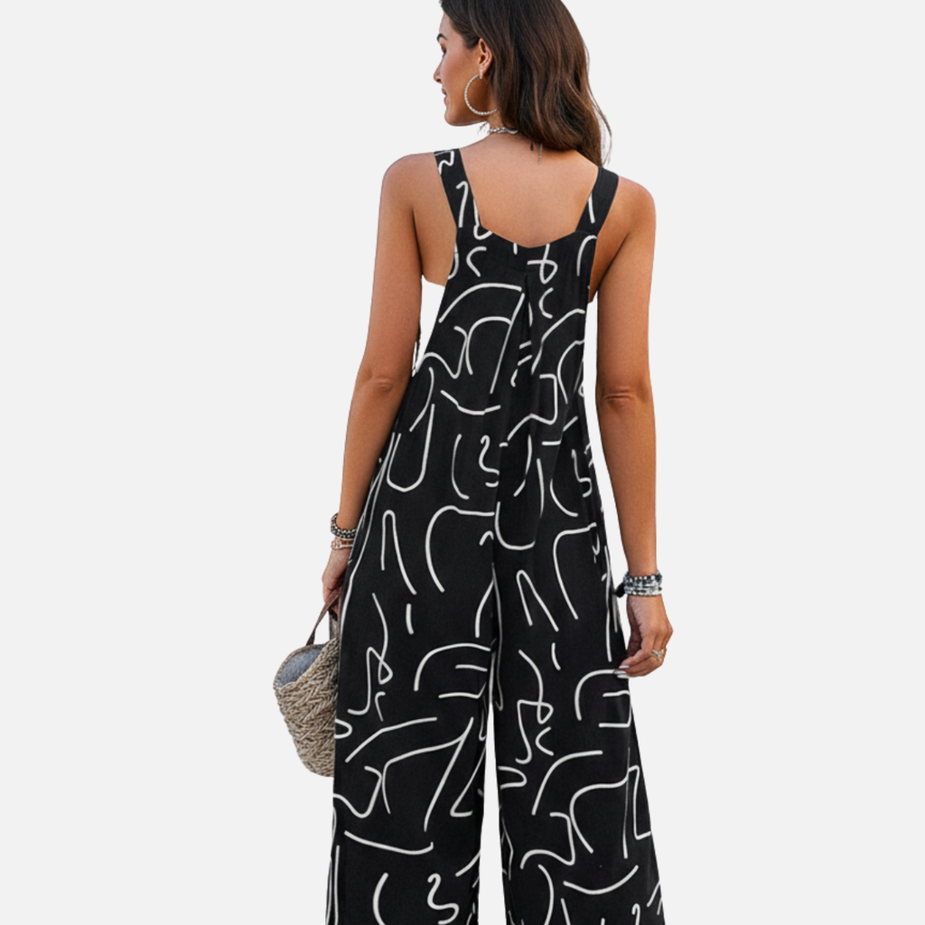 Velqlo | Combinaison large confortable pour femme avec poches