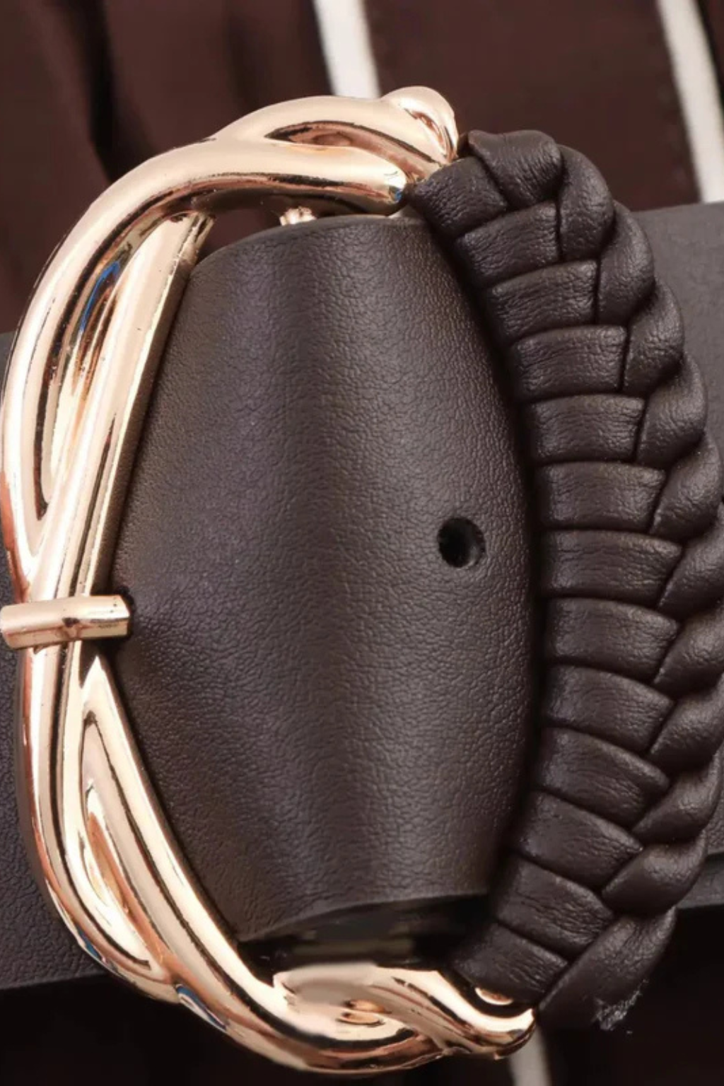 Robe Midi à Manches Longues Ceinturée Velqlo pour Femme