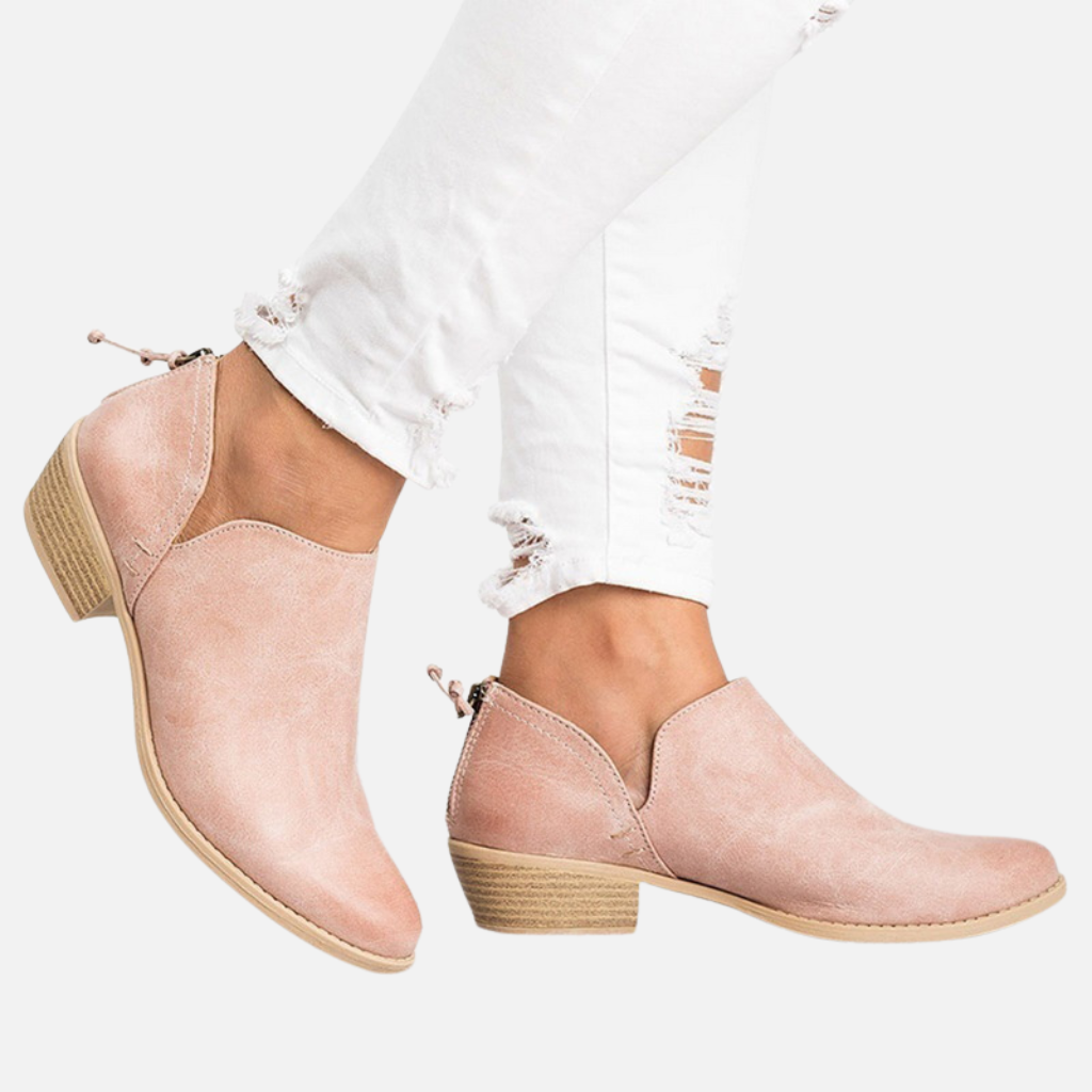 Velqlo | Bottines Élégantes à Talons Hauts pour Femme – Mode Automne