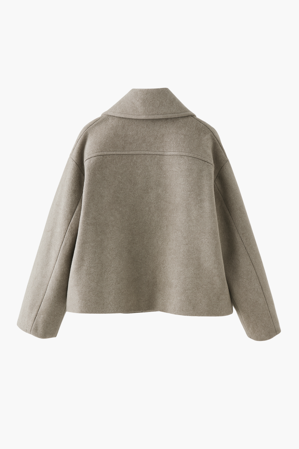 Manteau court en mélange de laine pour femmes Velqlo