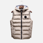 Velqlo | Gilet en Coton Respirant Homme Coupe Ajustée Superposition