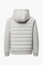 Veste à Capuche en Duvet pour Hommes Velqlo – Remplissage en Duvet de Canard Matelassé