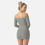 Velqlo | Ensemble jupe moulante élégant pour femme, idéal pour les occasions spéciales