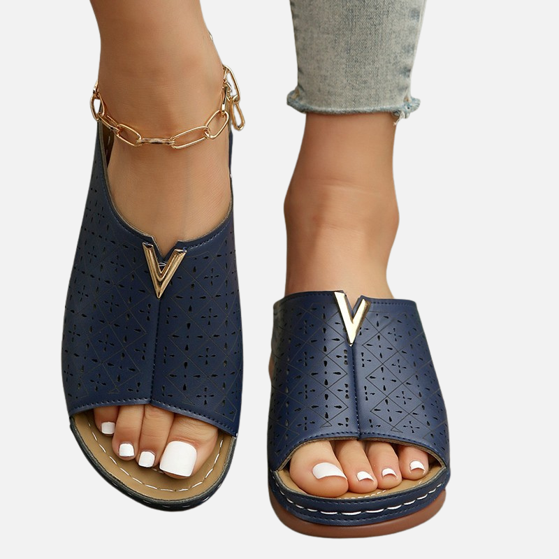 Velqlo | Sandales Compensées Femme Plateforme Usage Quotidien