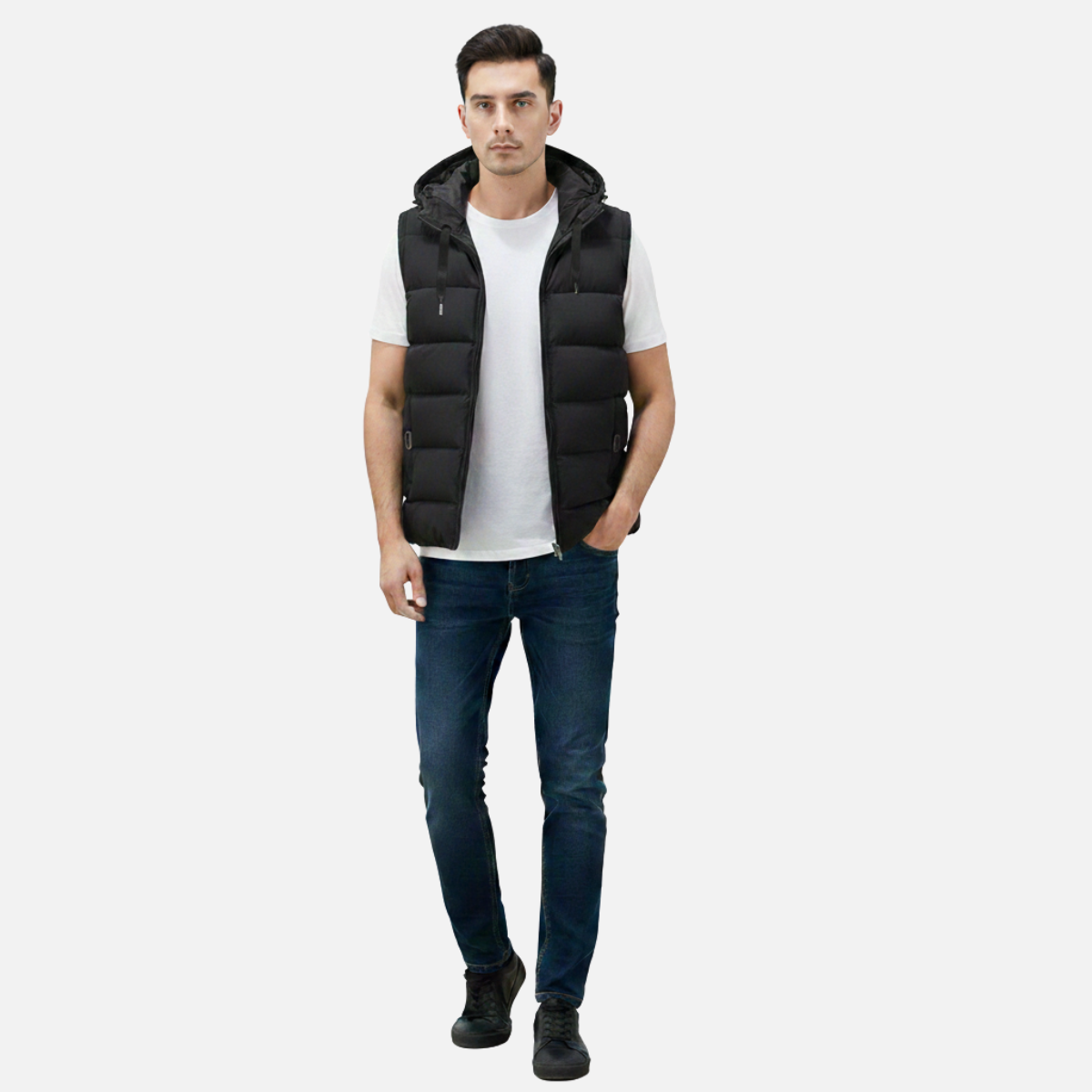 Velqlo | Gilet Matelassé Décontracté pour Homme