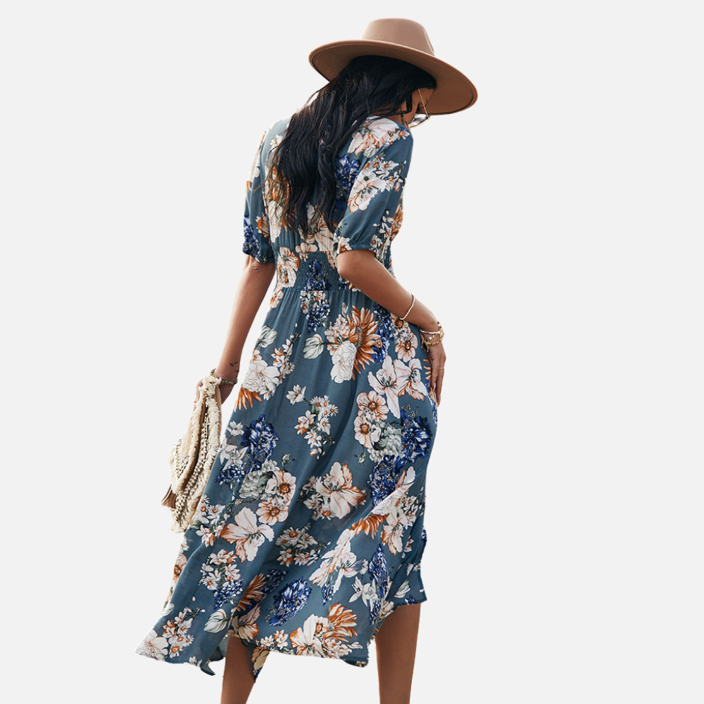 Velqlo | Robe d'été légère pour femme, idéale pour les vacances