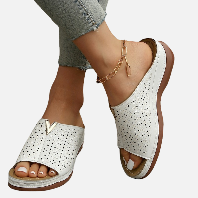 Velqlo | Sandales Compensées Femme Plateforme Usage Quotidien