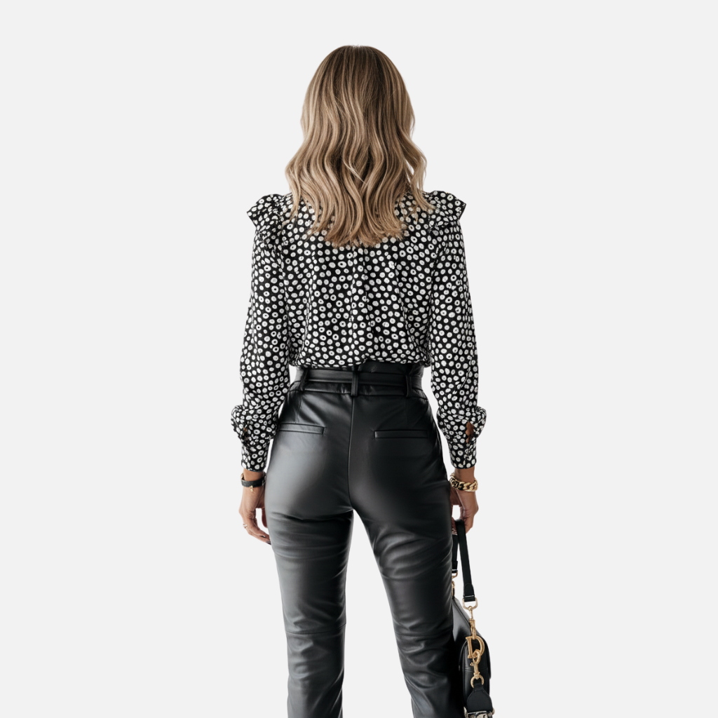 Velqlo | Chemise élégante décontractée à manches longues pour femme