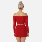 Velqlo | Ensemble jupe moulante élégant pour femme, idéal pour les occasions spéciales